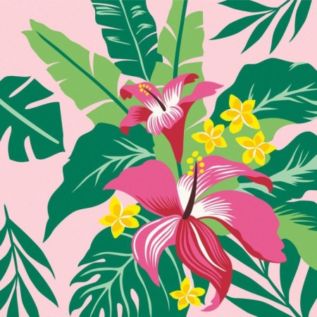 Ravensburger - Pictura pe numere plante tropicale Ravensburger - 1